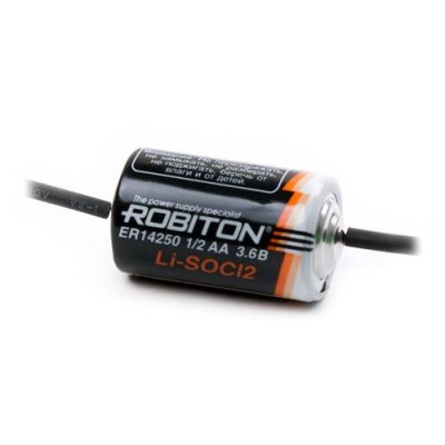 элемент ROBITON  ER 14250 (1/2AA) c аксиальными выводами