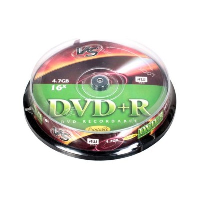 компактдиск VS DVD+R 4,7 GB 16x CB/10 Ink Print