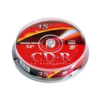 компактдиск VS CD-R 80 52x Cake Box/10