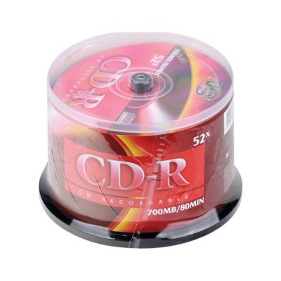 компактдиск VS CD-R 80 52x Cake box/50