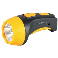 фонарь Ultraflash LED3804 (аккум 220В, черный/желтый, 4 LED, SLA) 1/5/80