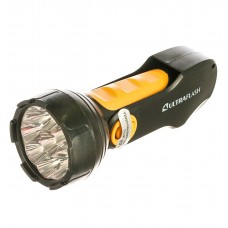 фонарь Ultraflash LED3816 (аккум 220В, черный/желтый, 9 LED, SLA) 1/5
