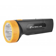 фонарь Ultraflash LED3827 (аккум 220В, черный/желтый, 5 LED, SLA) 1/5/60
