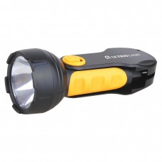 фонарь Ultraflash LED3828 (аккум 220В, черный/желтый, 1 LED, 0, 5W, SLA) 1/5/60