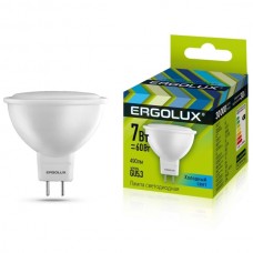 Ergolux LED-JCDR-7W-GU5.3-4000K (7Вт=60Вт,172-265V)