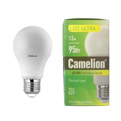 Camelion LED12-A60-D/830/E27 ULTRA (12Вт=95Вт 220В)