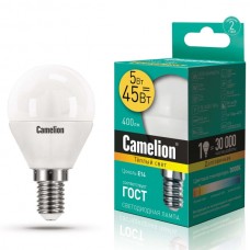 Camelion LED5-G45/830/E14 Basic (5Вт=45Вт 220В)