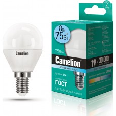 Camelion LED8-G45/845/E14 Basic (8Вт=75Вт)