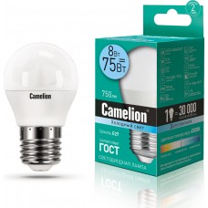 Camelion LED8-G45/845/E27 Basic (8Вт=75Вт)