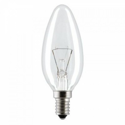 лампа GE 40C1/SL/E14 (свеча, 