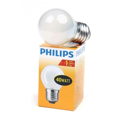 лампа Philips 40P45/FR/E27 (шар матовый)