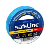 Изолента Safeline 15/10 синий