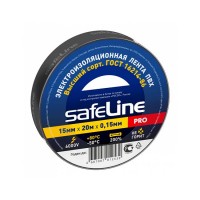 Изолента Safeline 15/20 черный