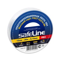 Изолента Safeline 15/20 белый