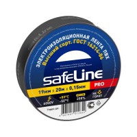 Изолента Safeline 19/20 черный