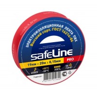 Изолента Safeline 19/20 красный