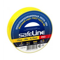 Изолента Safeline 19/20 желтый